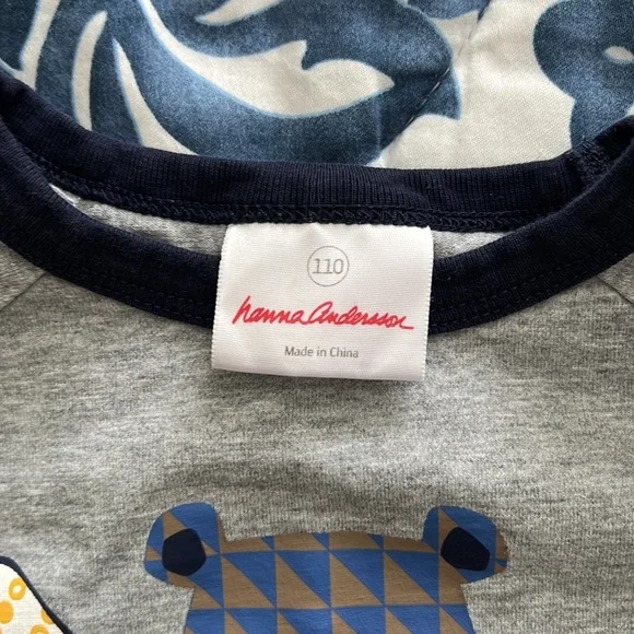 Hanna Anderson boys long sleeve top GUC - Picture 4 of 7
